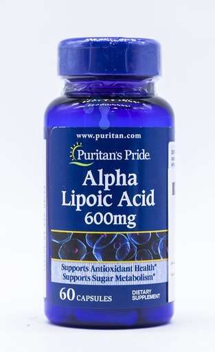 [025077179657] Pur Alpha Lipoic Acid 600 mg 60 Caps