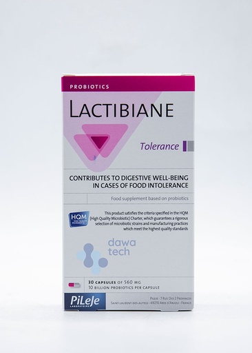 [3401560504996] Lactibiane Tolerance 30 Cap 996