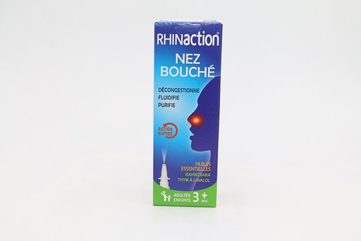 [3564300002319] Rhin Action Blocked Nose 20 Ml 2319