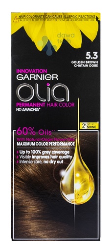 [3610340641381] Garnier OLIA #5.3 بني ذهبي