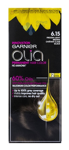 [3610340641428] Garnier OLIA #6.15 بني فاتح ثلجي