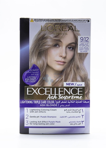 [3610340652721] L`oreal Excellence # 9.1 أشقر رمادي فاتح جدا